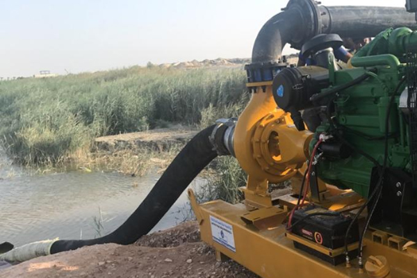 Industrial water hose application