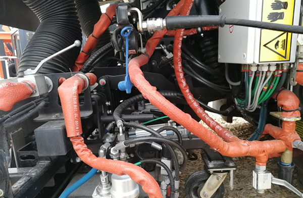 fire sleeve application