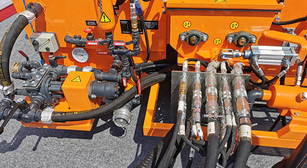 hydraulic pipe application