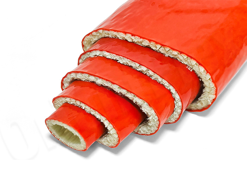 silicone coated fiberglass sleeve