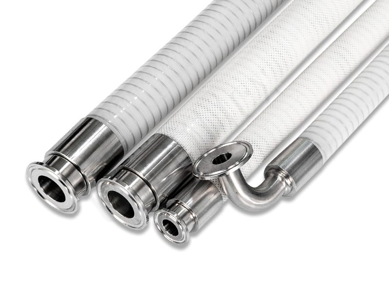 Steel wire silicone hose