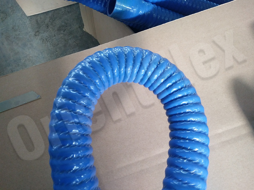 corrugated silicone pipe
