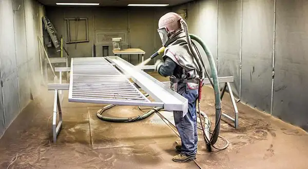 sandblasting paint hose application