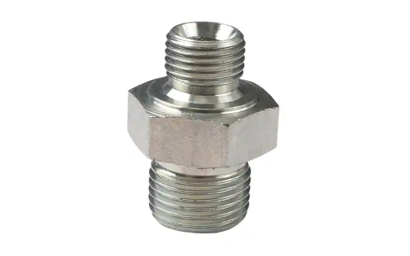 1BM BSP to Metric Hydraulic Fitting
