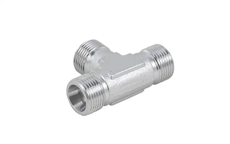 AC Hydraulic Metric Tee